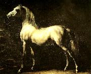 Theodore   Gericault cheval gris china oil painting artist